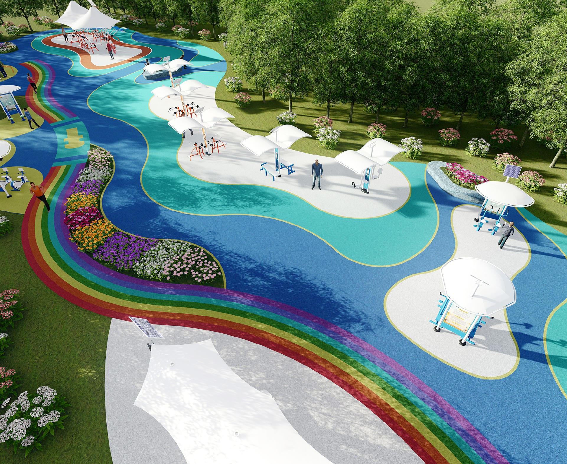 体育公园配置方案3(图4)