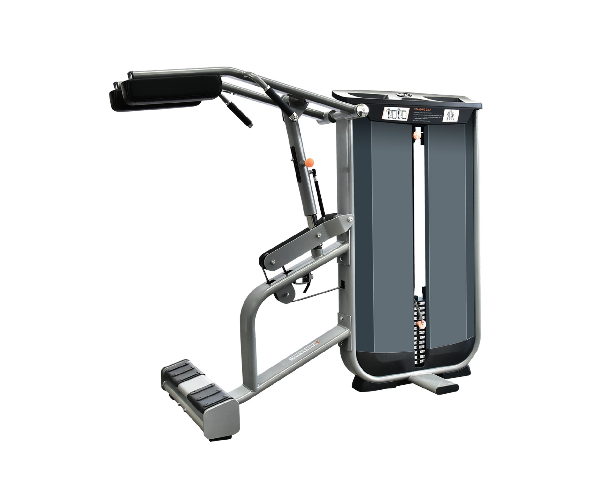 坐式蹬腿提踵训练器(图3)