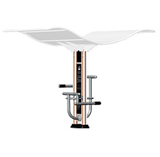 双柱坐蹬器(图3)