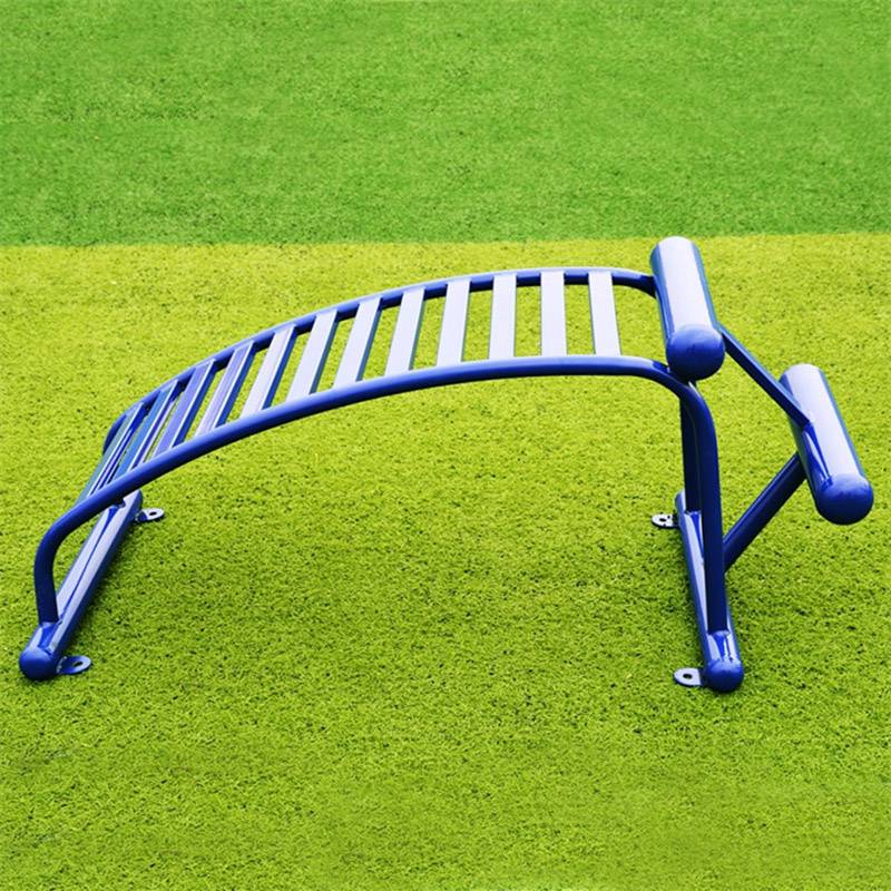 仰卧起坐板户外健身训练腹肌板室外路径起坐板小区公园起坐架(图3)